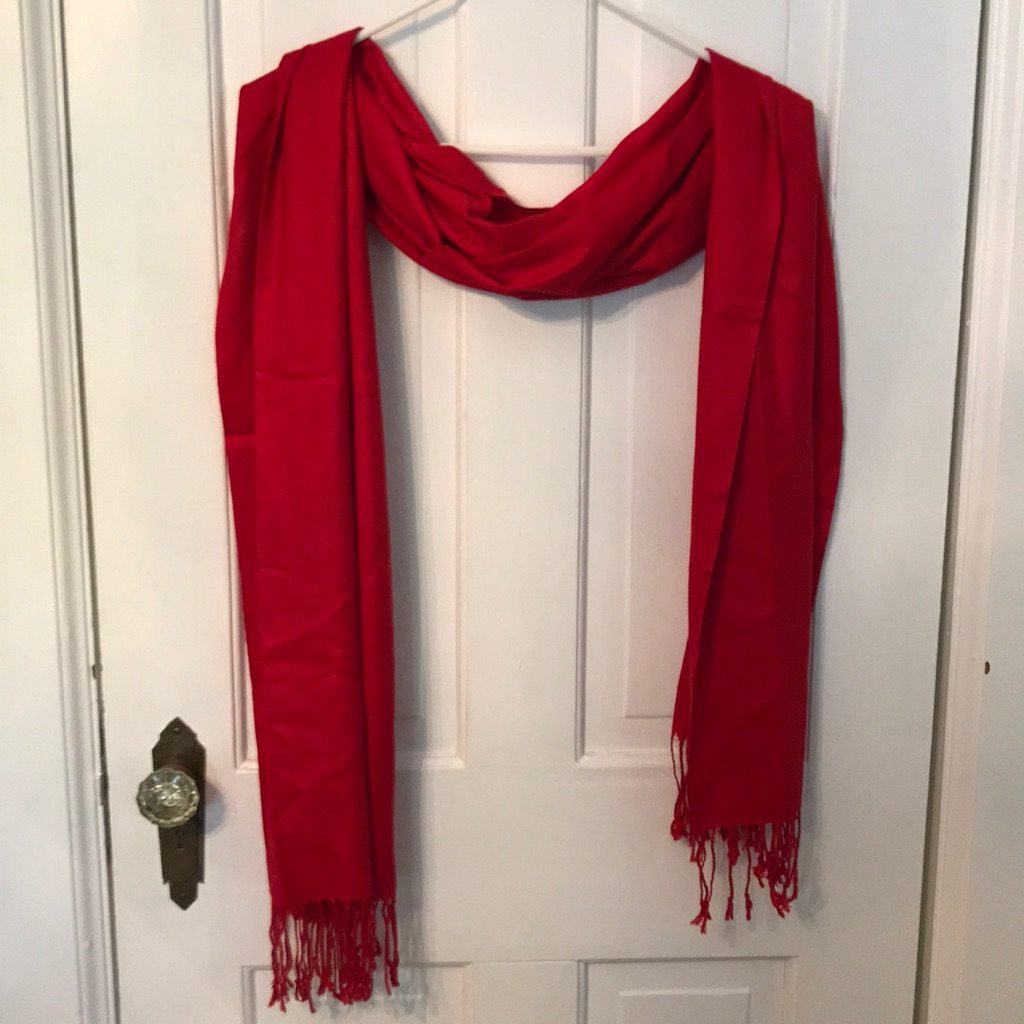 New Red Scarf